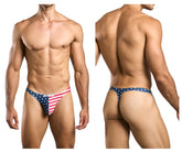 Tongs classiques JUSTIN+SIMON XSJ03, couleur drapeau américain
